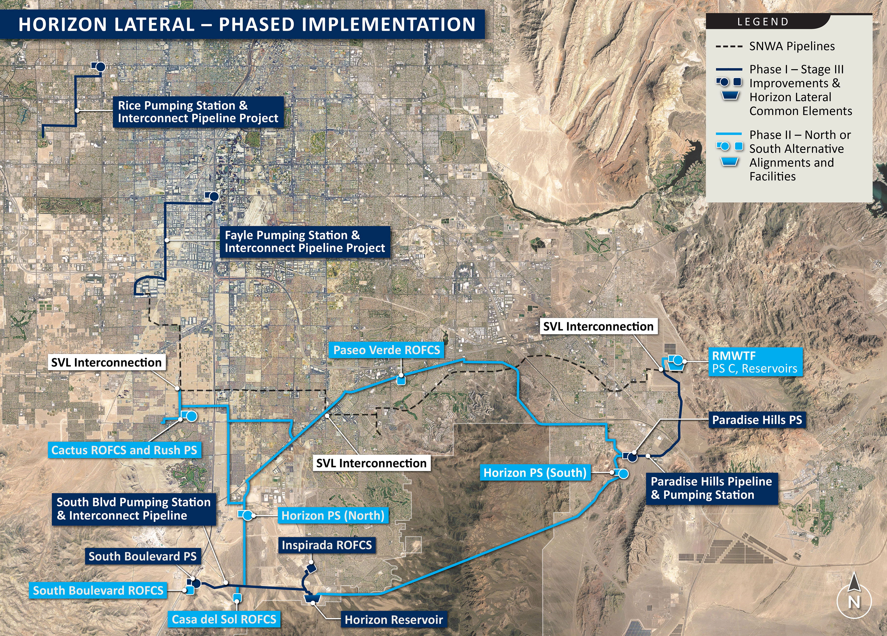 Phased implementation described below